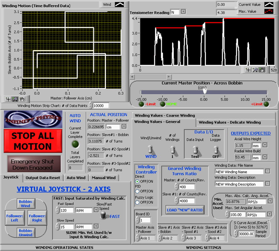 LMHS - Controls 4 MMP-LMHS GUI: Joystick Operation